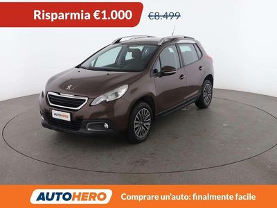 Usata Peugeot 2008 Active 92 CV (67 kW) 2015 Marrone SUV