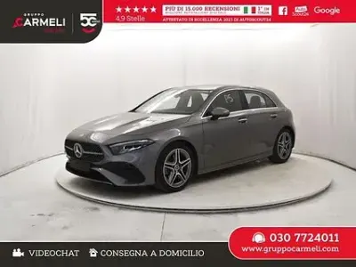 Usata Mercedes A180 AMG line 136 CV (100 kW) 2025 Grigio Berlina