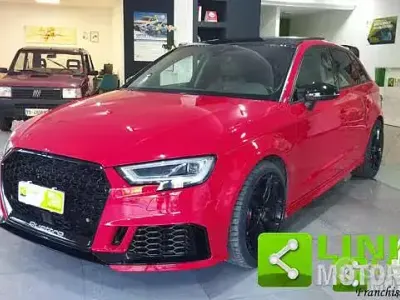 Usata Audi S3 Comfort 310 CV (228 kW) 2017 Rosso Berlina