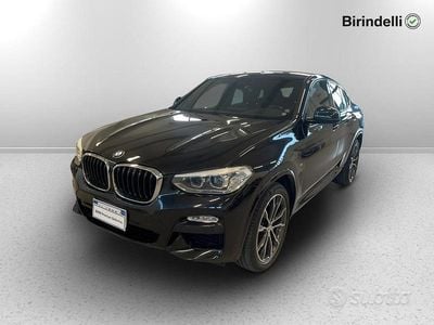 Usata BMW X4 M Sport 190 CV (139 kW) 2019 Black sapphire metallizzato SUV