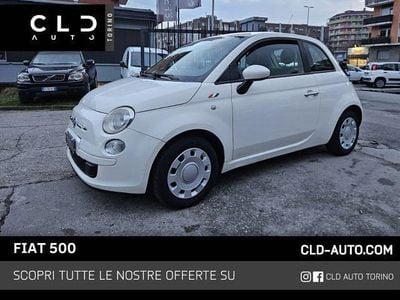 Usata Fiat 500 Pop 69 CV (50 kW) 2009 Bianco Cabrio