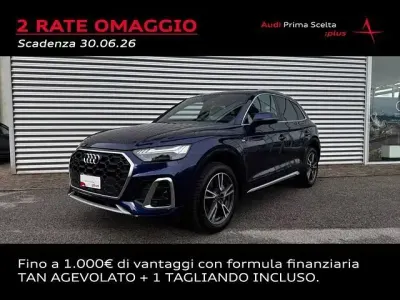 Usata Audi Q5 S-Line 204 CV (150 kW) 2024 Blu SUV
