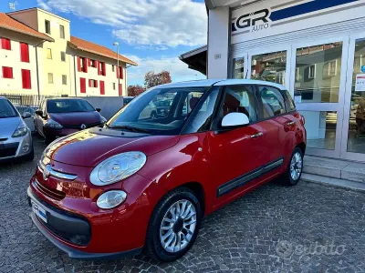 Usata Fiat 500L Lounge 85 CV (62 kW) 2015 Rosso Monovolume