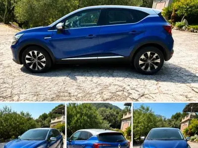 Usata Renault Captur Techno 92 CV (67 kW) 2022 Blu/azzurro SUV