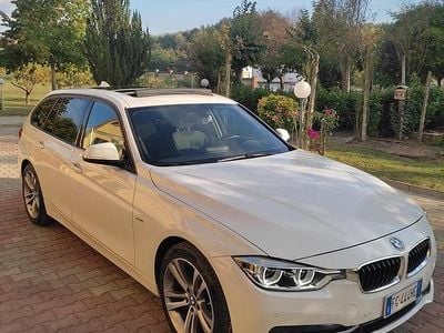 Usata BMW 318 Sport Line 150 CV (110 kW) 2017 Bianco Station wagon