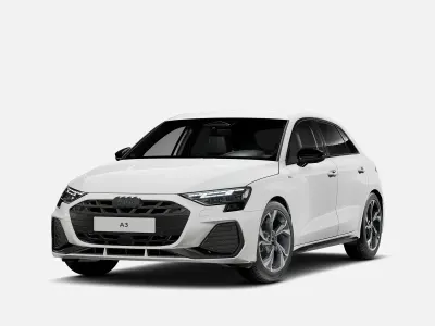 Nuova Audi A3 S-Line 150 CV (110 kW) 2026 Bianco arkona