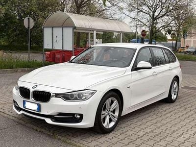 Usata BMW 316 Sport Line 116 CV (85 kW) 2015 Bianco Station wagon