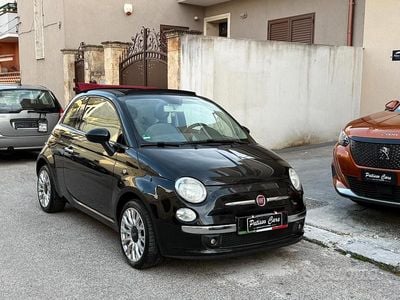 Usata Fiat 500C Lounge 69 CV (50 kW) 2010 Nero Cabrio