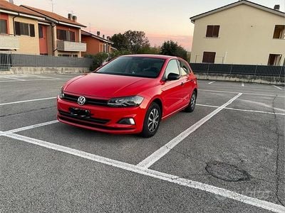 Usata VW Polo 65 CV (47 kW) 2017 Rosso Berlina