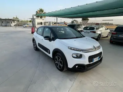 Usata Citroën C3 PureTech 82 CV (60 kW) 2018 Bianco Utilitaria