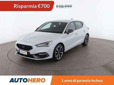 Bianco Usata 2021 Seat Leon FR Berlina | 18.299 € (Buon prezzo)