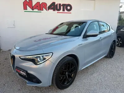 Brugt Alfa Romeo Stelvio Veloce 209 HK (153 kW) 2021 Grå SUV