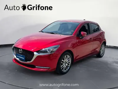Usata Mazda 2 Exclusive 90 CV (66 kW) 2020 Rosso Berlina