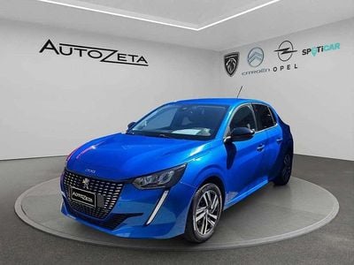 Usata Peugeot 208 Allure 101 CV (74 kW) 2022 Blu/azzurro Utilitaria