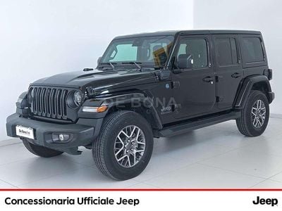 Usata Jeep Wrangler Unlimited 379 CV (278 kW) 2021 Nero SUV