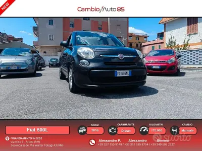 Usata Fiat 500L Lounge 85 CV (62 kW) 2014 Grigio Monovolume