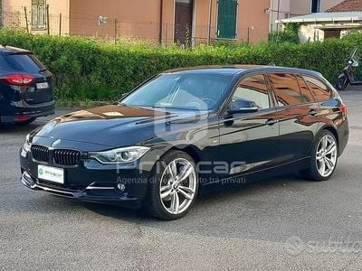 Usata BMW 320 Sport Line 184 CV (135 kW) 2012 Nero Station wagon