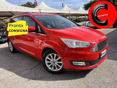 Usata Ford C-MAX Titanium 120 CV (88 kW) 2018 Rosso Monovolume
