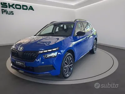Usata Skoda Kamiq 95 CV (69 kW) 2023 Blu mediterraneo met SUV