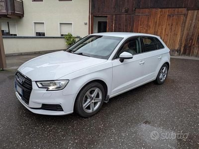 Usata Audi A3 Ambiente 150 CV (110 kW) 2018 Bianco Berlina