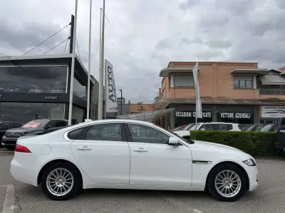 Usata Jaguar XF Pure 250 CV (183 kW) 2019 Bianco Berlina