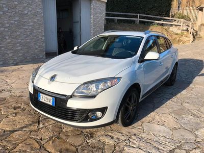 Usata Renault Mégane GrandTour 110 CV (80 kW) 2013 Bianco Station wagon