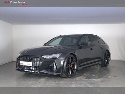 Usata Audi RS6 Ambiente 600 CV (441 kW) 2024 Nero sebring effetto cristallo Station wagon