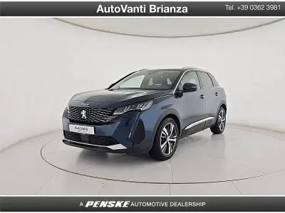 Usata Peugeot 3008 Allure 181 CV (133 kW) 2021 Blu/azzurro SUV