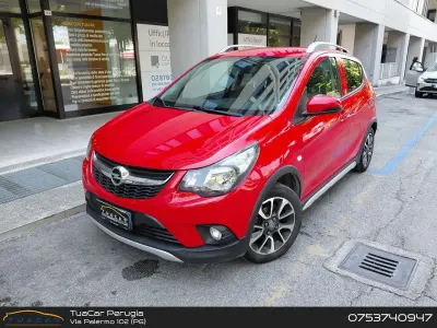 Usata Opel Karl Rocks 73 CV (53 kW) 2019 Rosso Utilitaria