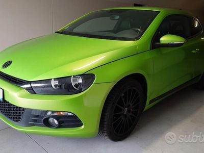Usata VW Scirocco 160 CV (117 kW) 2009 Verde Coupé