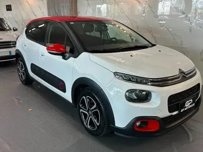 Usata Citroën C3 Shine 75 CV (55 kW) 2017 Bianco Berlina