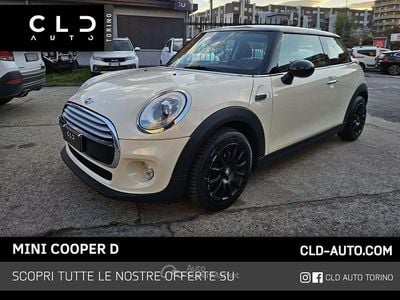 Usata Mini Cooper D Hype 116 CV (85 kW) 2014 Beige Utilitaria