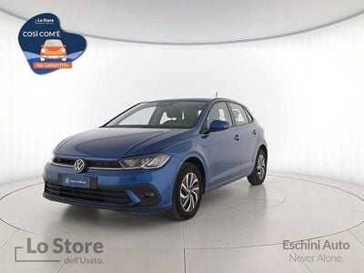 Usata VW Polo Life 95 CV (69 kW) 2023 Reef blue metallizzato Utilitaria