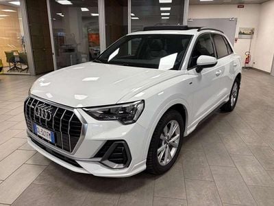 Usata Audi Q3 S-Line 150 CV (110 kW) 2020 Bianco pastello SUV