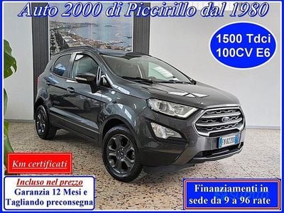 Usata Ford Ecosport S 100 CV (73 kW) 2018 Grigio SUV