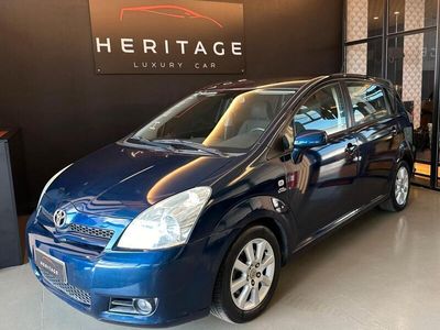 Usata Toyota Corolla Verso Sol 116 CV (85 kW) 2004 Blu Monovolume