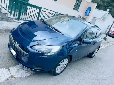 Usata Opel Corsa 90 CV (66 kW) 2017 Blu Utilitaria