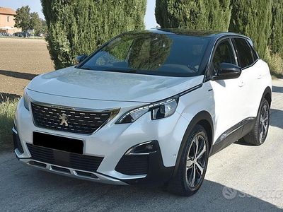 Usata Peugeot 3008 GT-line 131 CV (96 kW) 2018 Bianco SUV