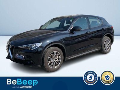 Usata Alfa Romeo Stelvio Executive 210 CV (154 kW) 2018 Nero pastello SUV