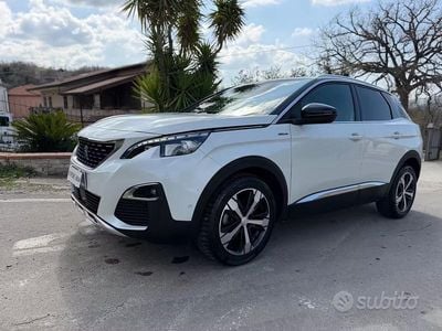 Usata Peugeot 3008 GT-line 130 CV (95 kW) 2018 Bianco SUV
