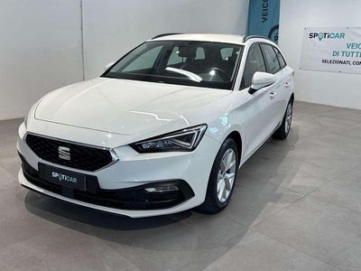 Usata Seat Leon Business 90 CV (66 kW) 2023 Bianco Station wagon