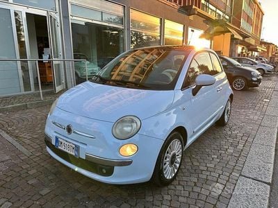 Usata Fiat 500 Lounge 69 CV (50 kW) 2007 Blu Utilitaria
