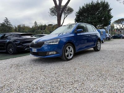 Usata Skoda Fabia 60 CV (44 kW) 2020 Blu Utilitaria