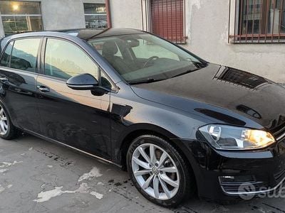 Usata VW Golf VII Highline 110 CV (80 kW) 2017 Nero Berlina