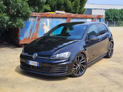 Usata VW Golf VII GTD 184 CV (135 kW) 2017 Nero