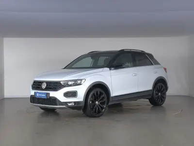 Usata VW T-Roc Advance 116 CV (85 kW) 2019 White silver tetto nero SUV