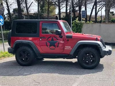 Usata Jeep Wrangler Sport 177 CV (130 kW) 2009 Rosso SUV