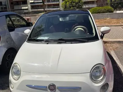 Usata Fiat 500 Lounge 69 CV (50 kW) 2008 Bianco Berlina