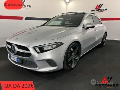 Usata Mercedes A200 Premium 163 CV (119 kW) 2020 Argento Berlina