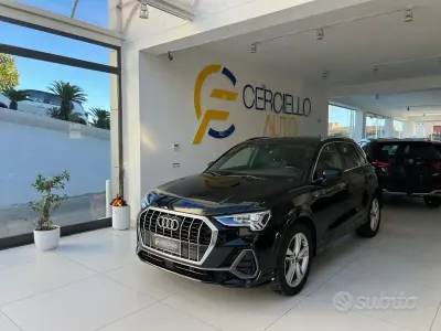 Usata Audi Q3 S-Line 150 CV (110 kW) 2024 Nero metallizzato SUV